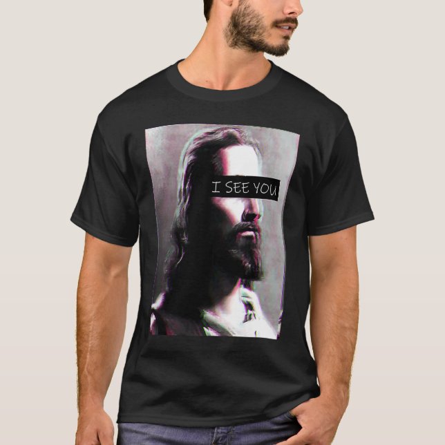 T-shirt Jesus Raver (Devant)
