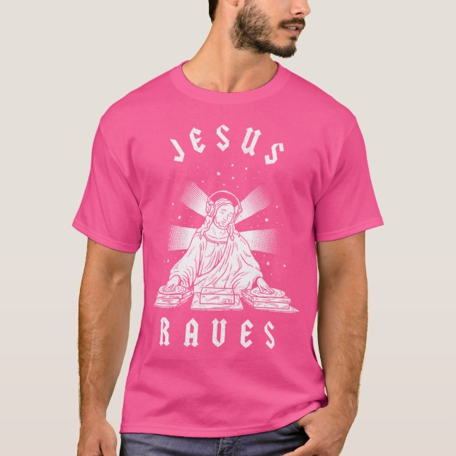 T-shirt Jesus Raves (Devant)