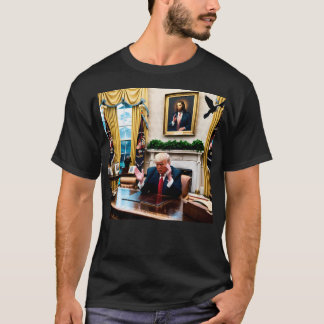T-shirt Jésus regarde Trump