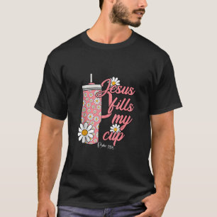 T-shirt Jésus Remplir Ma Fleurs Faisy Coupes Plantes chrét