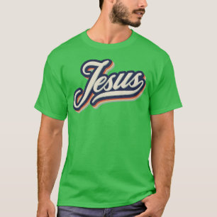 T-shirt Jésus Rétro Vintage