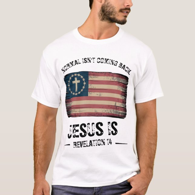 T-shirt Jésus revient (Devant)