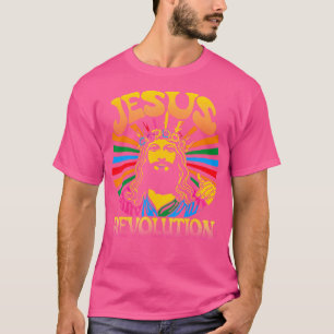 T-shirt Jésus Révolution Foi chrétienne Retro Super Hipp
