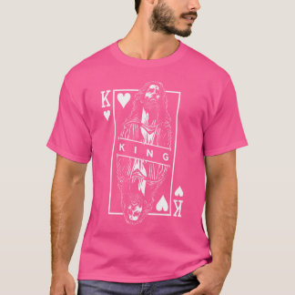 T-shirt Jésus Roi Des Coeurs Foi En Christ Christian Pla