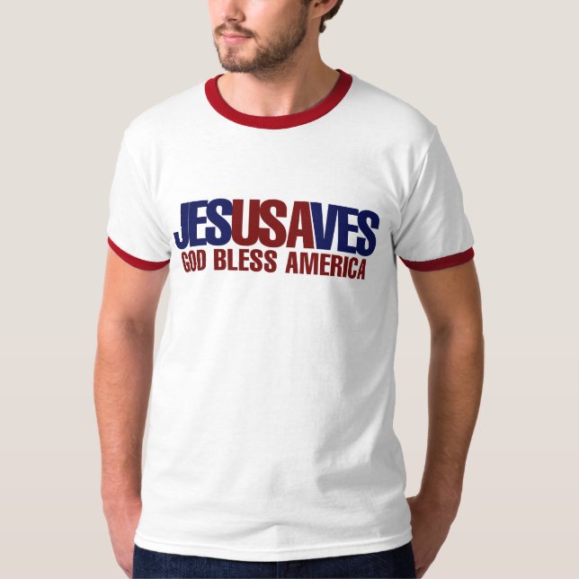 T-shirt Jésus sauve (Devant)