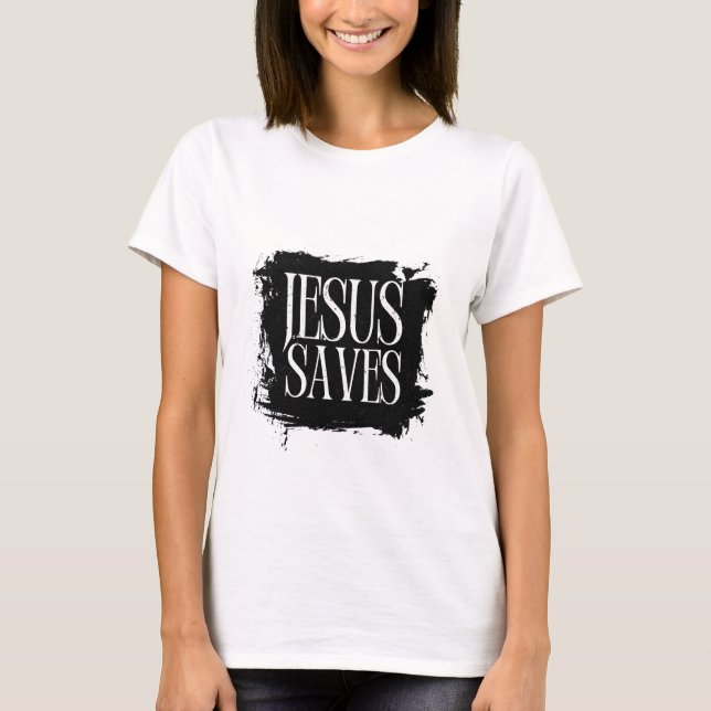 T-shirt Jésus Sauve (Devant)
