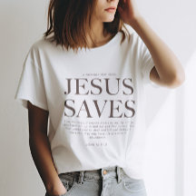Jésus sauve | Chrétien esthétique Unisex Vêtement 