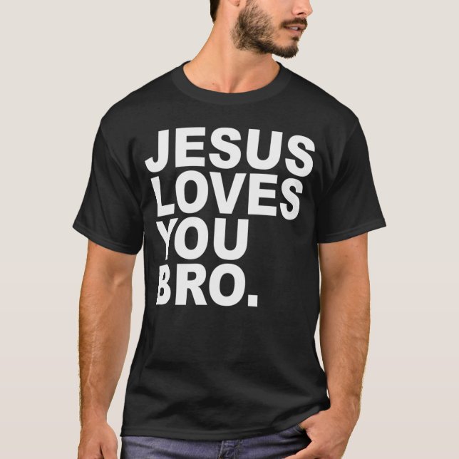 T-shirt Jésus Sauve Croix subtile chrétienne Minimale Reli (Devant)
