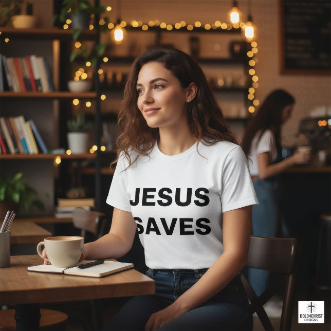 T-shirt Jésus Sauve la foi chrétienne (Créateur téléchargé)