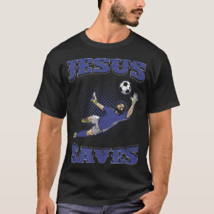 T-shirt Jésus Sauve Le Football T 