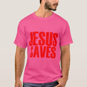 T-shirt Jesus Saves (Hulk Rules Style)