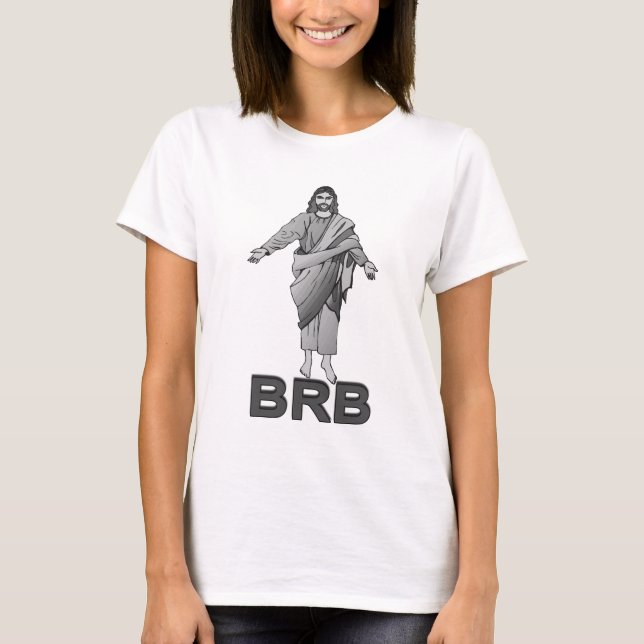 T-shirt Jésus Sera De Retour (Devant)
