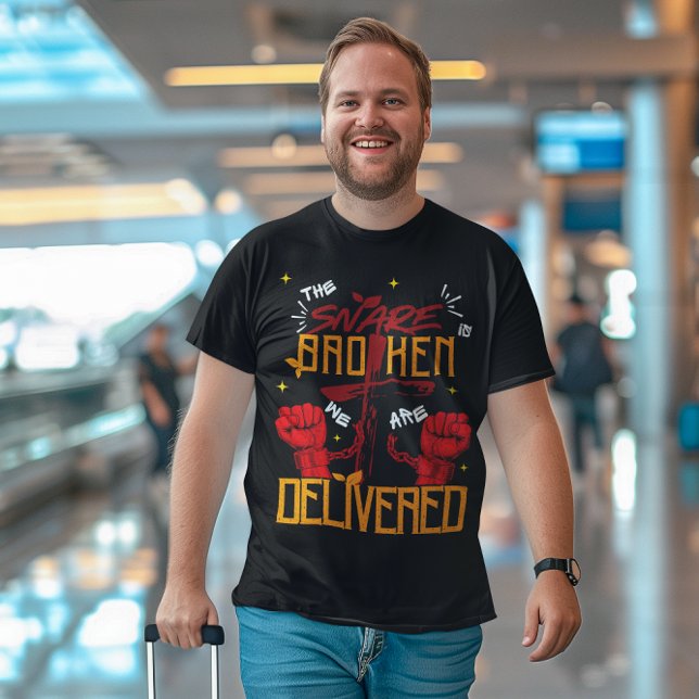 T-shirt Jesus Set Me Free Christian Spiritual Believe (Créateur téléchargé)