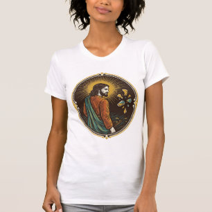 T-shirt Jesus Sol Brisé Plancher de Danse Fête Danger Club