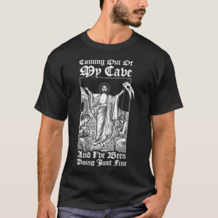 T-shirt Jésus Sortant De Ma Grotte Jésus-Christ Jésus