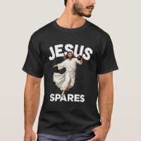 Jesus Spares Funny Christian Christ Gutter Bowling