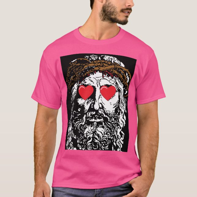 T-shirt Jésus t'aime (Devant)