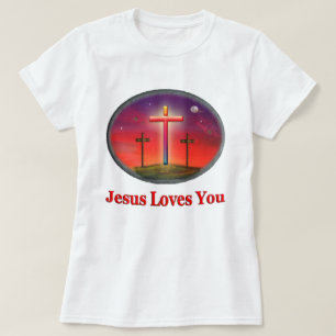 T-shirt jésus t'aime