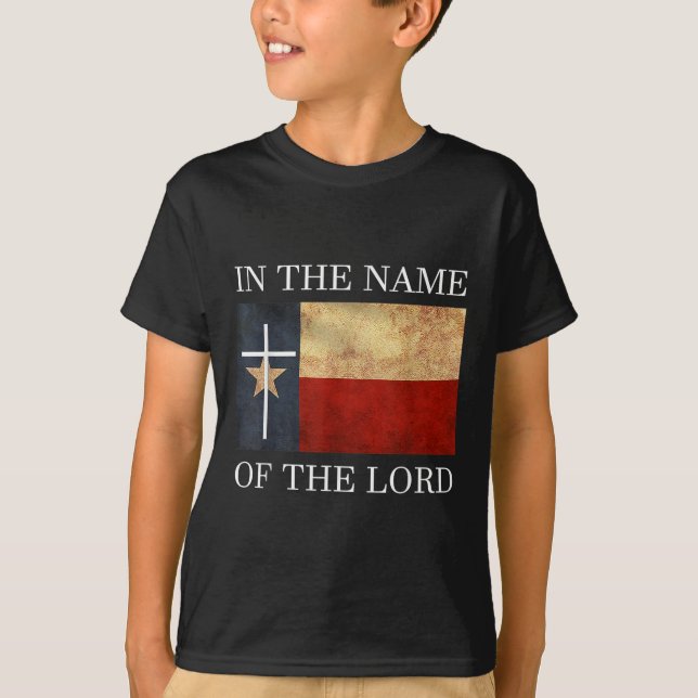 T-shirt Jésus Texas chrétien  (Devant)