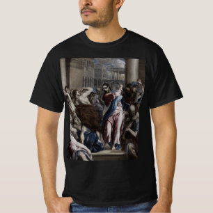 T-shirt Jésus Thug Meme Chassant les Changeurs de Monnaie