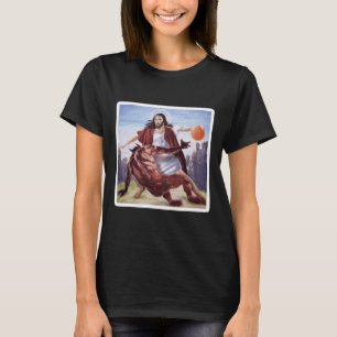 T-shirt Jésus Traversant Satan Bysketbyll