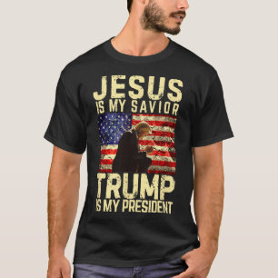 T-Shirt Jésus Trump - Jésus est mon Seigneur Sauve