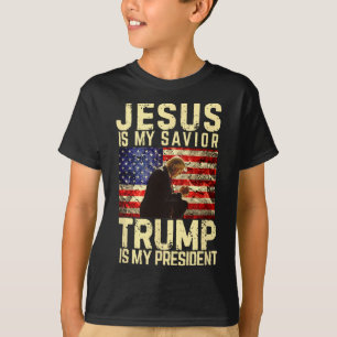 T-shirt Jesus Trump Tee - Jésus est mon Seigneur Sauveur T