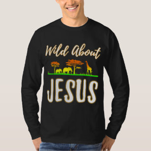 T-shirt Jésus VBS Hommes Femmes Enfants Sauvage à propos d