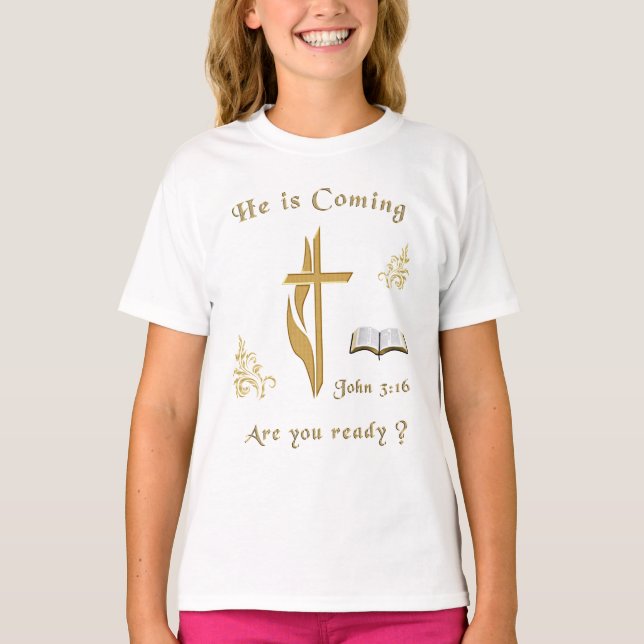 T-shirt Jésus vient (Devant)