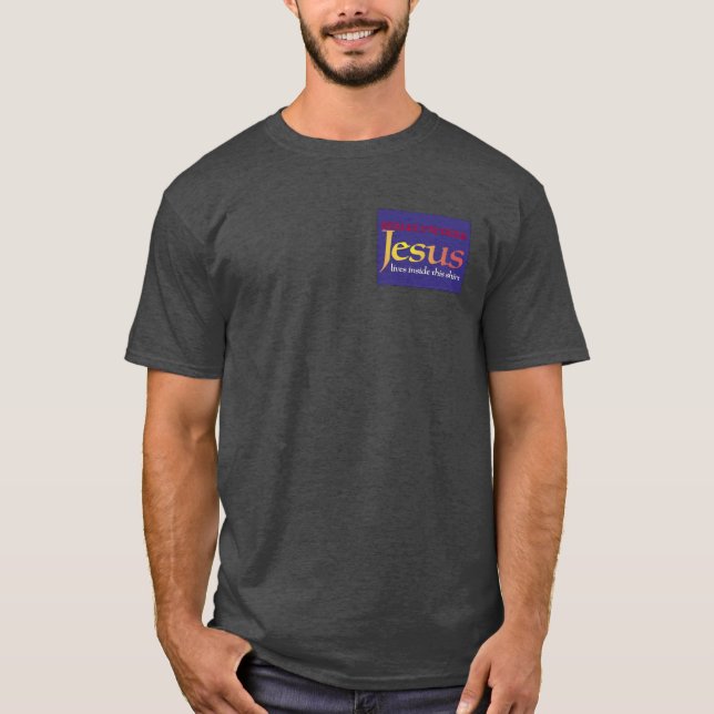 T-shirt Jésus vit dans cette chemise (Devant)