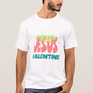 T-shirt JÉSUS VOUS AIME, VALENTINE Mens