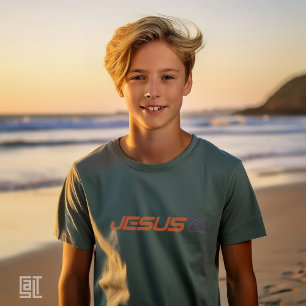 T-shirt Jésus Y2K Croix Sphérique Inspirant Chrétien