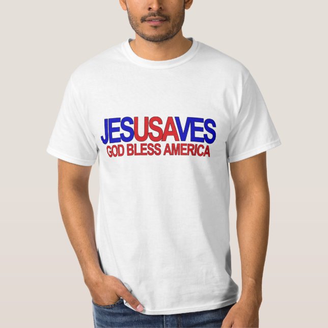 T-SHIRT JESUSAVES (Devant)