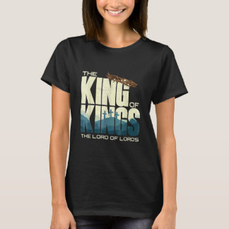 T-shirt Jesuss Est Le Roi Des Rois Crucifixion Cross Crow