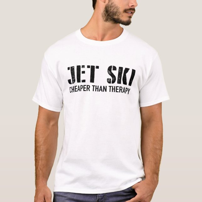 T-shirt jet cheaper than (Devant)