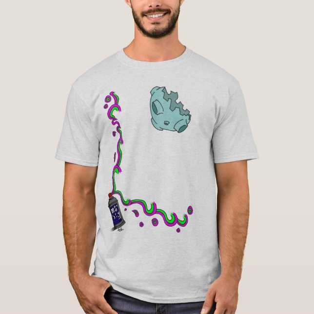 T-shirt Jet de lune (Devant)