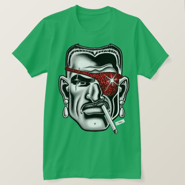 T-shirt Jet Latex™/Brisé du Nez/Vert (Design devant)