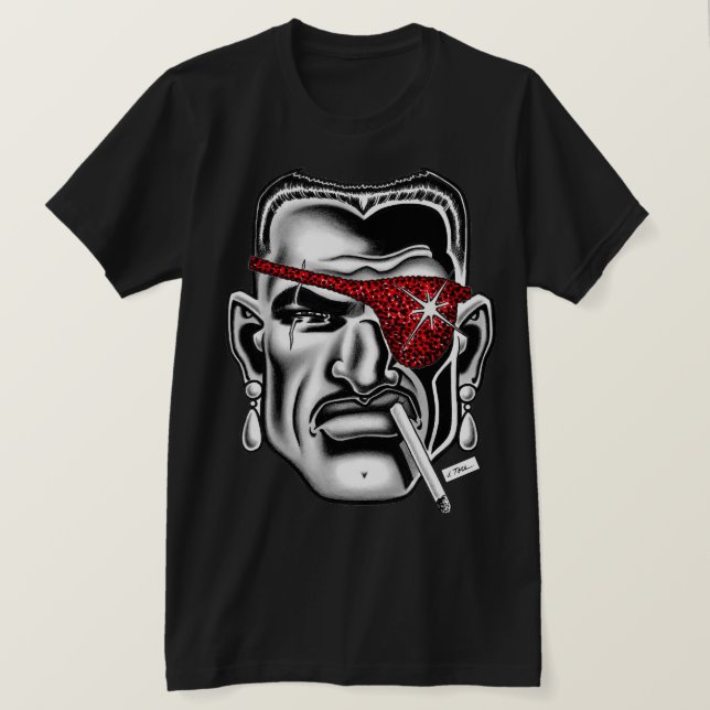 T-shirt Jet Latex™/Nez Cassé (Design devant)