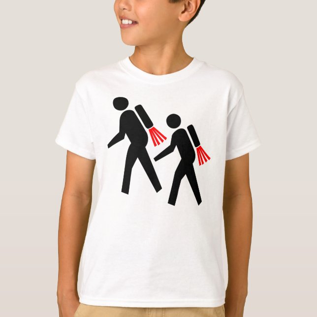 T-shirt Jet Pack Randonneurs de l'avenir (Devant)