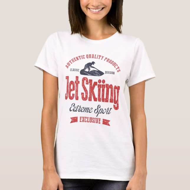 T-shirt Jet Ski Extreme Sport (Devant)
