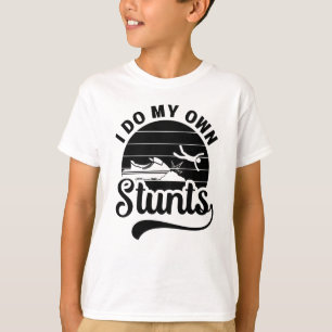 T-shirt Jet Ski Je Fais Mes Propres Stunts Jet Ski Retro J