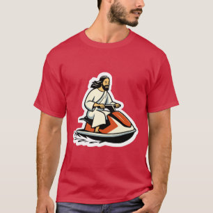 T-shirt Jet-ski Jesus