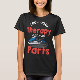 T-shirt Jet Ski Jet Ski Skier Pilote Skier Eau Sport 1