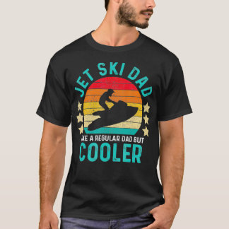 T-shirt Jet Ski Papa Comme Un Papa Régulier Mais Glacière