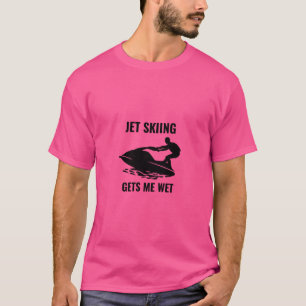 T-shirt Jet Ski Sports nautiques Bateau Mer Été Drôle Chan