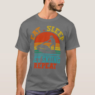 T-shirt jet ski vintage rétro cadeau idée manger jet de so