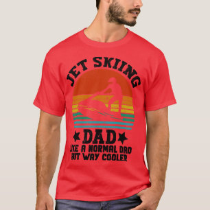T-shirt jet skier idée cadeau rétro vintage Jet ski Papa L