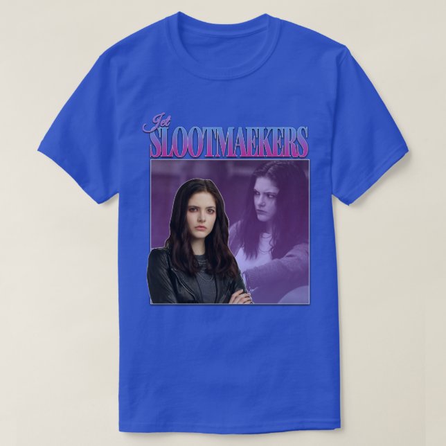 T-shirt Jet Slootmaekers 90s Inspiré Homage Vintage (Design devant)
