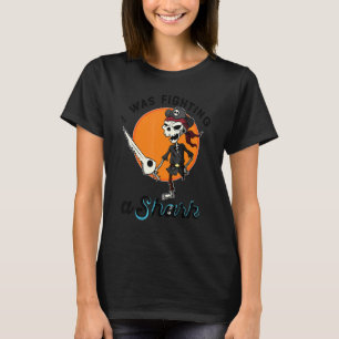 T-shirt J'Étais En Train De Combattre Une Blessure À L'Épa