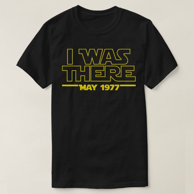 T-shirt J'Étais Là (Design devant)